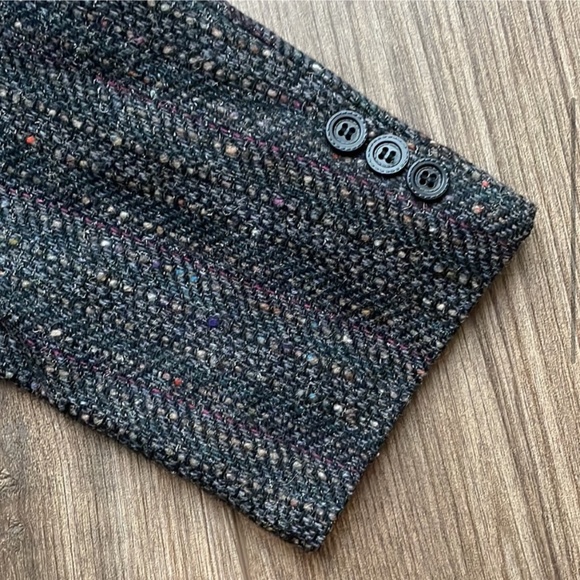 Givenchy Virgin Wool Multicolor Tweed Blazer | L - Picture 3 of 13